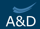 Logo A & D Boekhoudkantoor, Affligem