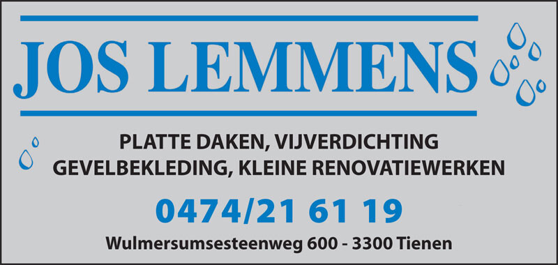 Logo Dakwerken Lemmens Jos, Tienen
