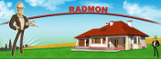 Logo Radmon BVBA, Mortsel
