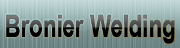 Logo Bronier Welding, Blankenberge
