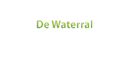 Logo Activiteiten aan het water - De Waterral BV, Herentals