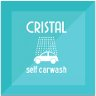 Logo Cristal self carwash, Dendermonde