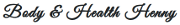Logo Body & Health Henny, Antwerpen