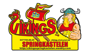 Logo Viking Springkastelen, Schriek