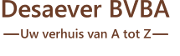 Logo Verhuizingen Desaever, Diksmuide
