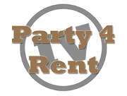 Logo Party 4 Rent, Hasselt