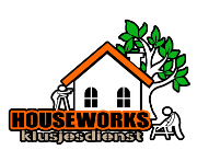 Logo Houseworks Klusjesdienst, Sint-Amands