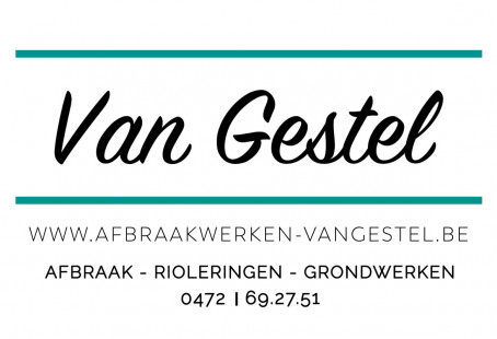 Logo Funderingswerken - Van Gestel BVBA, Hoogstraten