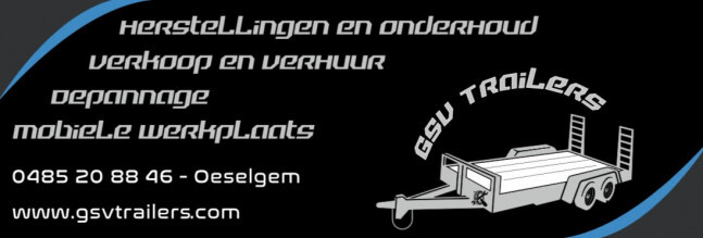 Logo Aanhangwagen specialist - GSV Trailers, Oeselgem (Dentergem)