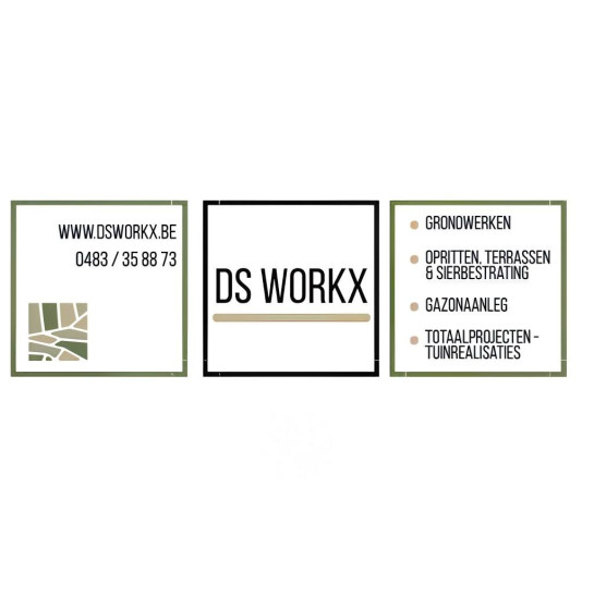 Logo Terras aanleg - DS Workx, Averbode (Scherpenheuvel-Zichem)