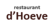 Logo Restaurant met Franse keuken - Restaurant d'Hoeve, Lichtervelde