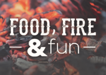Logo Cateringservice bedrijf - Food Fire and Fun, Wakken