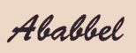 Logo Pralines - Ababbel, Hoboken
