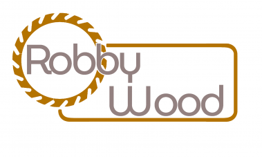 Logo Specialist in schrijnwerkerij - Robby Wood, Schilde