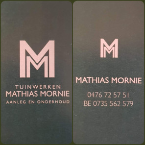 Logo Tuinman in de buurt - Tuinwerken Mathias Mornie, Oudenaarde