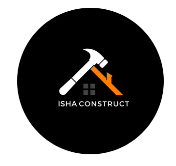 Logo Totale badkamerrenovatie - Isha Construct, Dilsen-Stokkem