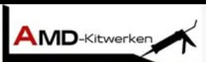 Logo Buitenschrijnwerken - AMD Kitwerken, Beringen